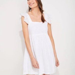 Vineyard vines ruffle sleeve coverup size small